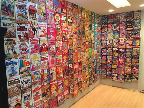 cereal box faux metal art|Cereal Box Wall Art .